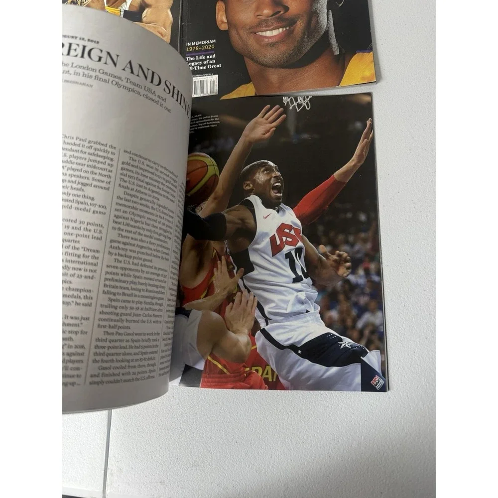 Kobe Bryant Commemorative Magazine Lot LA Times ESPN 1978-2020 Lakers Tribute